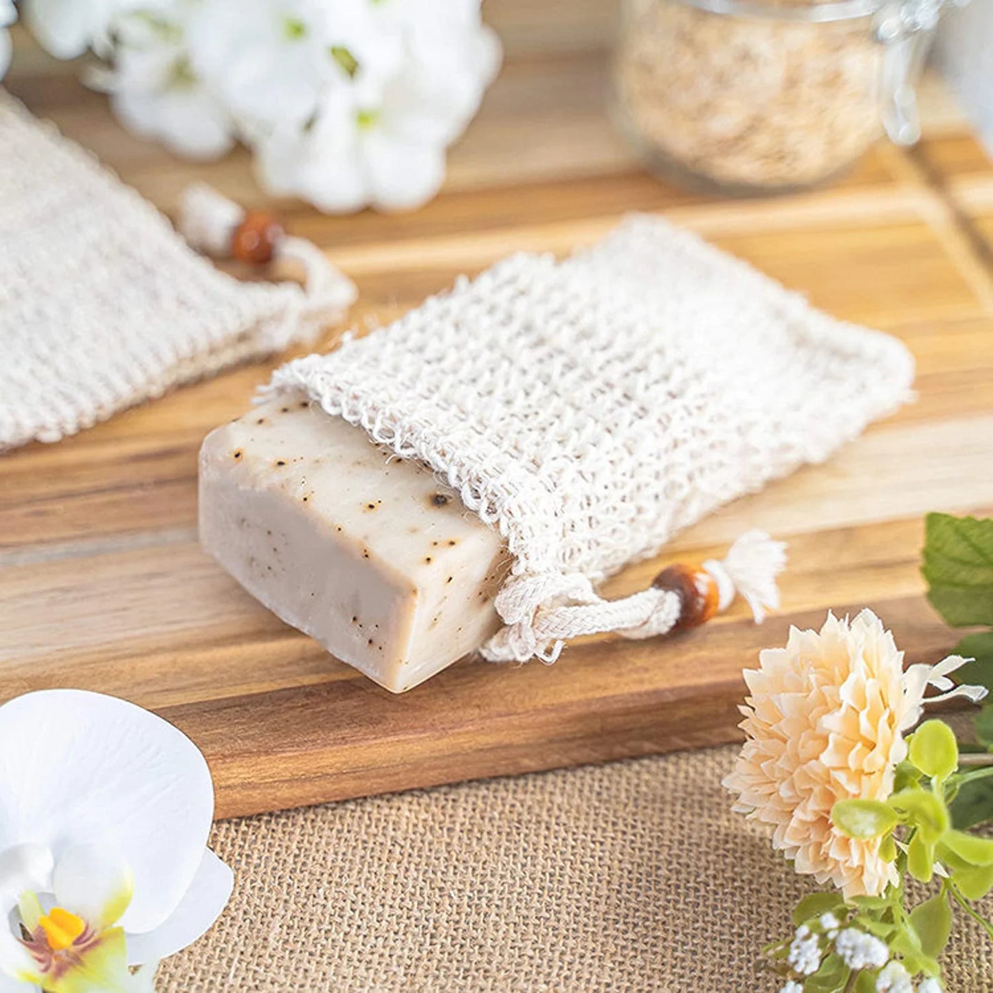 Exfoliating Soap Bag