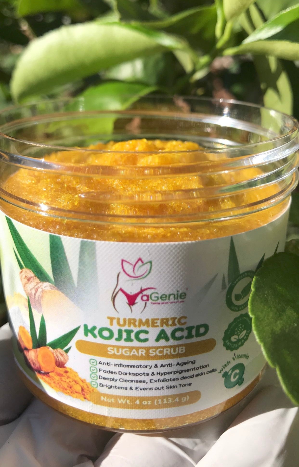 Turmeric + Kojic Glow Scrub