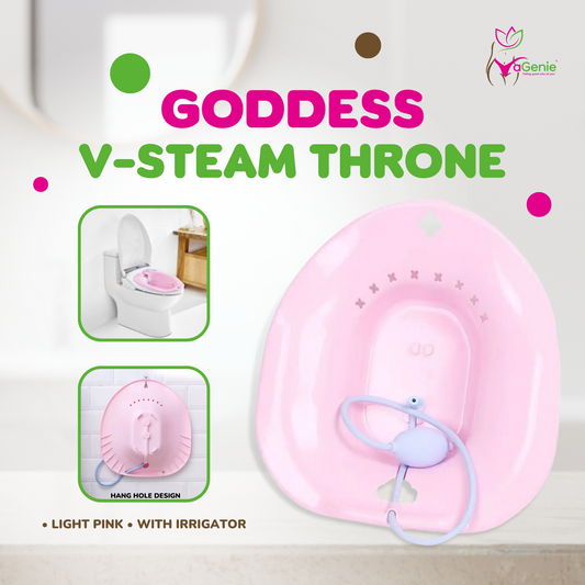 Goddess V-Steam Throne (At-Home Steam Seat (with Irrigator)