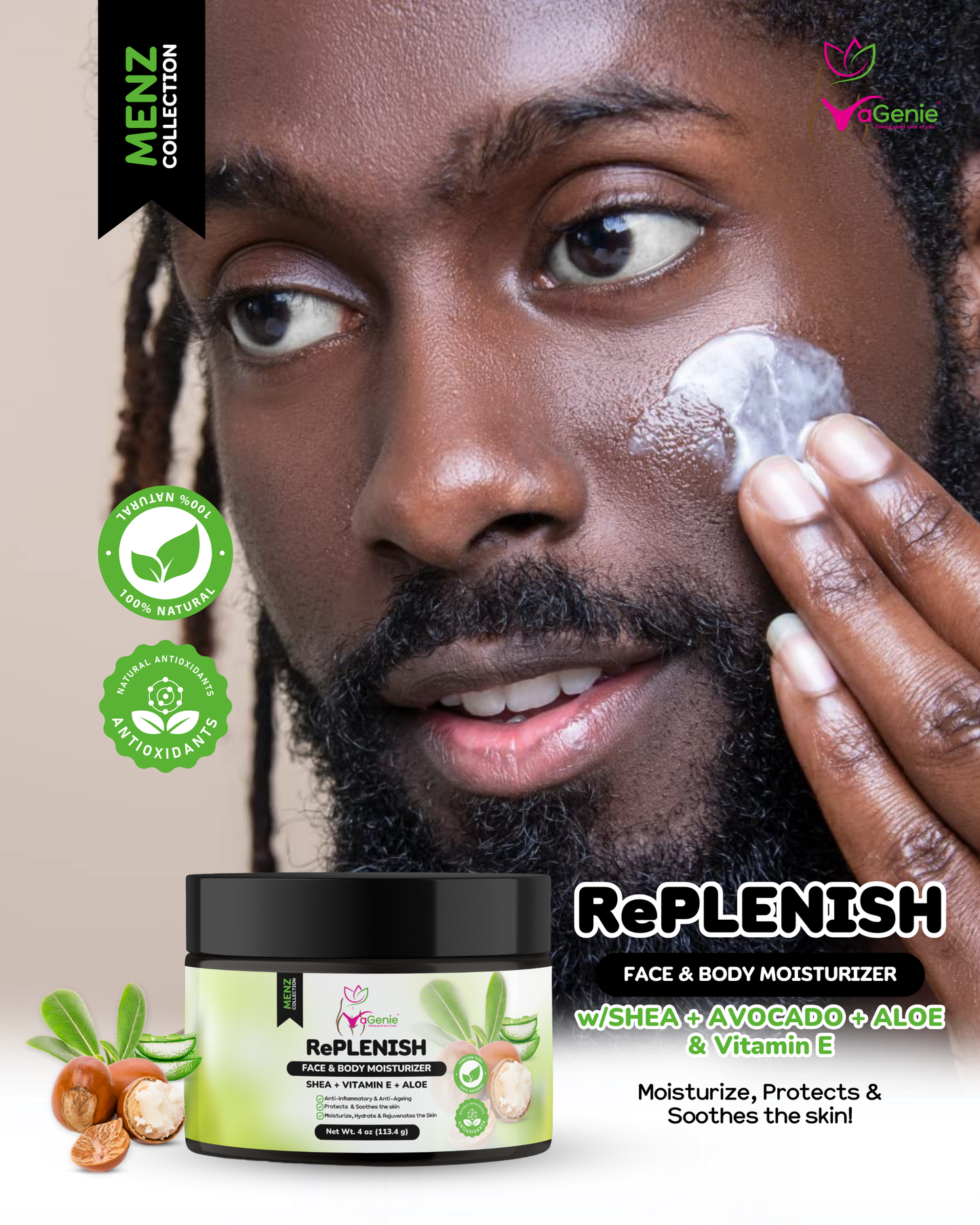 MENZ RePLENISH Face Moisturizer